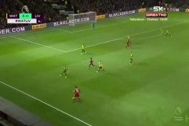 حرکت فوق العاده روبرتو فیرمینو بر روی گل اول لیورپول در بازی امشب