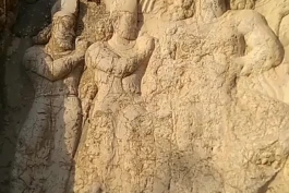 نقش برجسته بهرام دوم ساسانی (ویدیو)