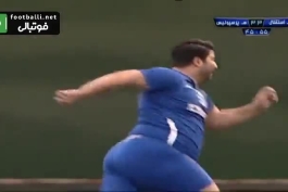 گل چهارم پیشکسوتان استقلال به پرسپولیس توسط بهنام بانی😁💙  🌟