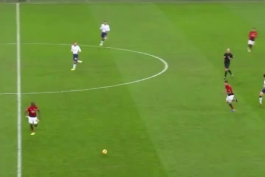 تکل عالی ویکتورلیندلوف در بازی با تاتنهام