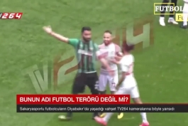 فیلم خط خطی کردن حریف توسط منصور چالار بازیکن تیم آمداسپور دیاربکر، رسانه های ترکیه از این حرکت با عنوان تروریسم در فوتبال یاد کردند.