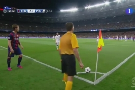 خلاصه بازی بارسلونا 2(5) - 0(1) پاریسن ژرمن؛ مرحله یک چهارم نهایی لیگ قهرمانان اروپا 2014/15