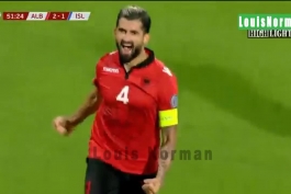 خلاصه بازی آلبانی 4 ایسلند 2  ؛پیروزی قرمز های بالکان 