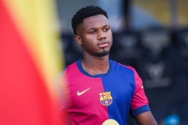 آنسو فاتی در بارسلونا