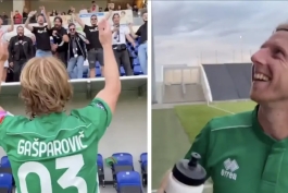 شباهت عجیب لوکاش گاشپارویچ اسلواک به لوکا مودریچ