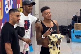 ملاقات مارکوس رشفورد و جسی لینگارد در کشور کره جنوبی