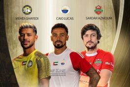 مهدی قائدی - سردار آزمون - لیگ امارات 