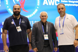 سجاد انوشیروانی - فدراسیون وزنه برداری-