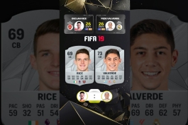 Evolution FIFA - FIFA 18 to EA FC 25 - FIFA rating Rice Valverde - دکلان رایس FIFA - Fede Valverde FIFA evolution - رشد بازیکنان در فیفا - Ultimate Team رایس والورده - Career Mode FIFA 25