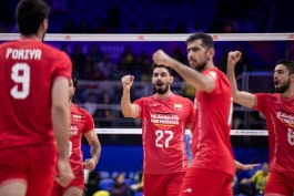  امین اسماعیل نژاد عضو تیم ملی والیبال ایران