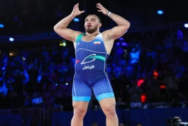 امیرحسین زارع عضو تیم ملی کشتی آزاد ایران