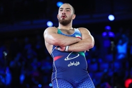 امیرحسین زارع عضو تیم ملی کشتی ایران
