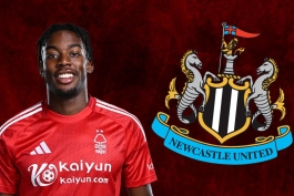 انتقال غیر رسمی آنتونی الانگا وینگر سوئدی ناتینگهام فارست به نیوکاسل