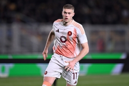 آرتم دووبیک مهاجم اوکراینی رم در فصل 25-2024