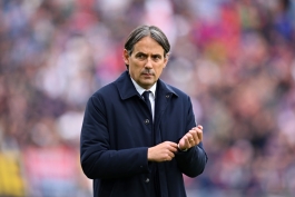 سیمونه اینزاگی سرمربی ایتالیایی اینتر