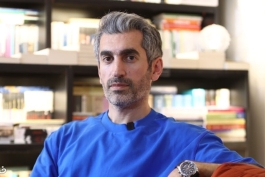 مجتبی جباری در کتاب فروشی
