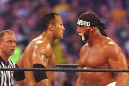 هالک هوگن - راک - رسلمنیا 18 - WWE