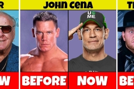 کشتی‌گیران WWE – ریک فلیر – جان سینا – آندرتیکر – ستاره‌های قدیمی WWE – تغییرات ظاهری – افسانه‌های کشتی کج