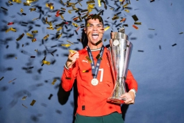 کریستیانو رونالدو- تیم ملی پرتغال- لیگ ملت های اروپا