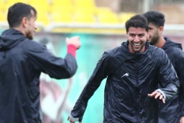 سعید مهری- فرشاد احمدزاده- تمرین پرسپولیس