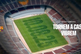 استادیوم نیوکمپ - بارسلونا - لالیگای اسپانیا