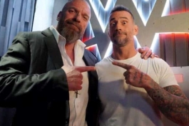 سی ام پانک و تریپل اچ؛ ستارگان کشتی کج و WWE