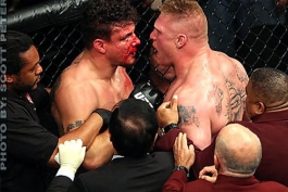 براک لزنر و فرانک میر، مبارزان UFC