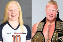 میا، دختر براک لزنر اسطوره کشتی کج و WWE و UFC