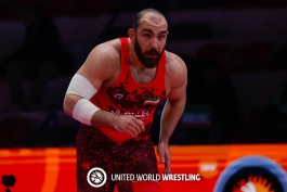 عکس از امیرحسین زارع آزادکار تیم ملی کشتی آزاد ایران