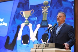عکس از علی نظری جویباری مدیرعامل استقلال در خرداد ماه ۱۴۰۳