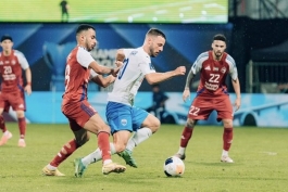 عکس از بازی الشارجه و لاین سیتی سنگاپور