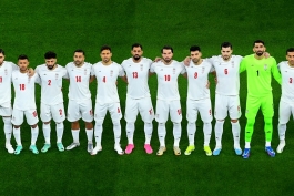 عکس از بازیکنان تیم ملی ایران در جام ملت های آسیا