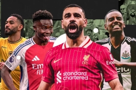 بهترین بازیکنان فصل 25-2024 لیگ برتر انگلیس - محمد صلاح - الکساندر ایساک