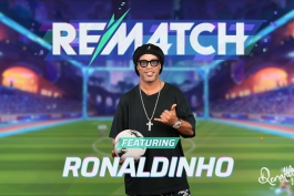 حضور رونالدینیو روی کاور بازی Rematch 