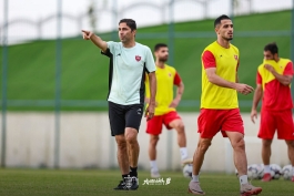 وحید هاشمیان-تمرین پرسپولیس