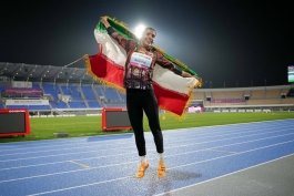 ریحانه مبینی-دو و میدانی قهرمانی آسیا