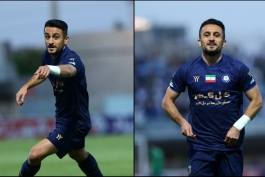 ابوالفضل رزاق پور مدافع چپ گل گهر و سابق تیم ملی - بازی گل گهر و استقلال - لیگ برتر ایران
