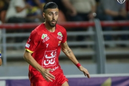 محمد عسکری هافبک تیم فولاد خوزستان و تیم ملی ایران 