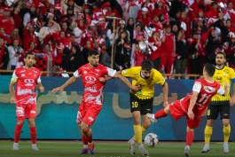 بازی پرسپولیس و سپاهان - لیگ برتر ایران
