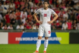 سردار آزمون مهاجم تیم ملی ایران و باشگاه شباب الاهلی امارات - فوتبال ایران - جام جهانی 2026 