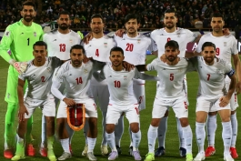 تیم ملی ایران پیش از بازی با ازبکستان