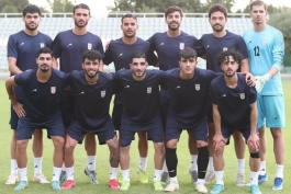 تیم ملی امید ایران - محمدمهدی زارع مدافع گل گهر سیرجان - محمد خلیفه دروازه بان آلومینیوم اراک - دانیال ایری مدافع ملوان بندرانزلی
