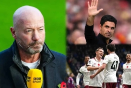 شادی گل بازیکنان آرسنال - آلن شیرر کارشناس فوتبال