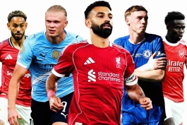 ستارگان آرسنال، چلسی، لیورپول، منچسترسیتی و منچستریونایتد