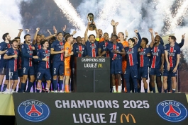 قهرمانی پاری سن ژرمن در فصل ۲۵-۲۰۲۴ لیگ فرانسه