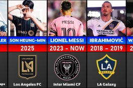 بازیکنان بزرگی که راهی لیگ حرفه‌ای فوتبال آمریکا شده‌اند