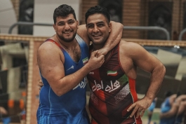 تیم کشتی آزاد - امیر قاسمی منجزی