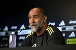 ایگور تودور در کنفرانس خبری یوونتوس