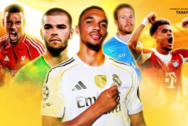 الکساندر ایساک - لوکا شوالیه - ترنت الکساندر آرنولد - کوین دی بروین - لوئیس دیاز