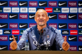 نشست خبری لوئیز انریکه